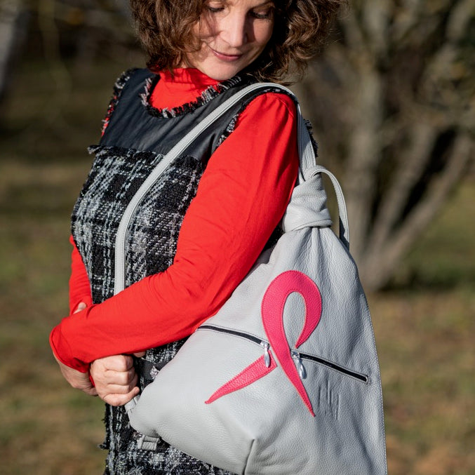 Support Breast Cancer Awareness with Our Pink Ribbon Handbag!
