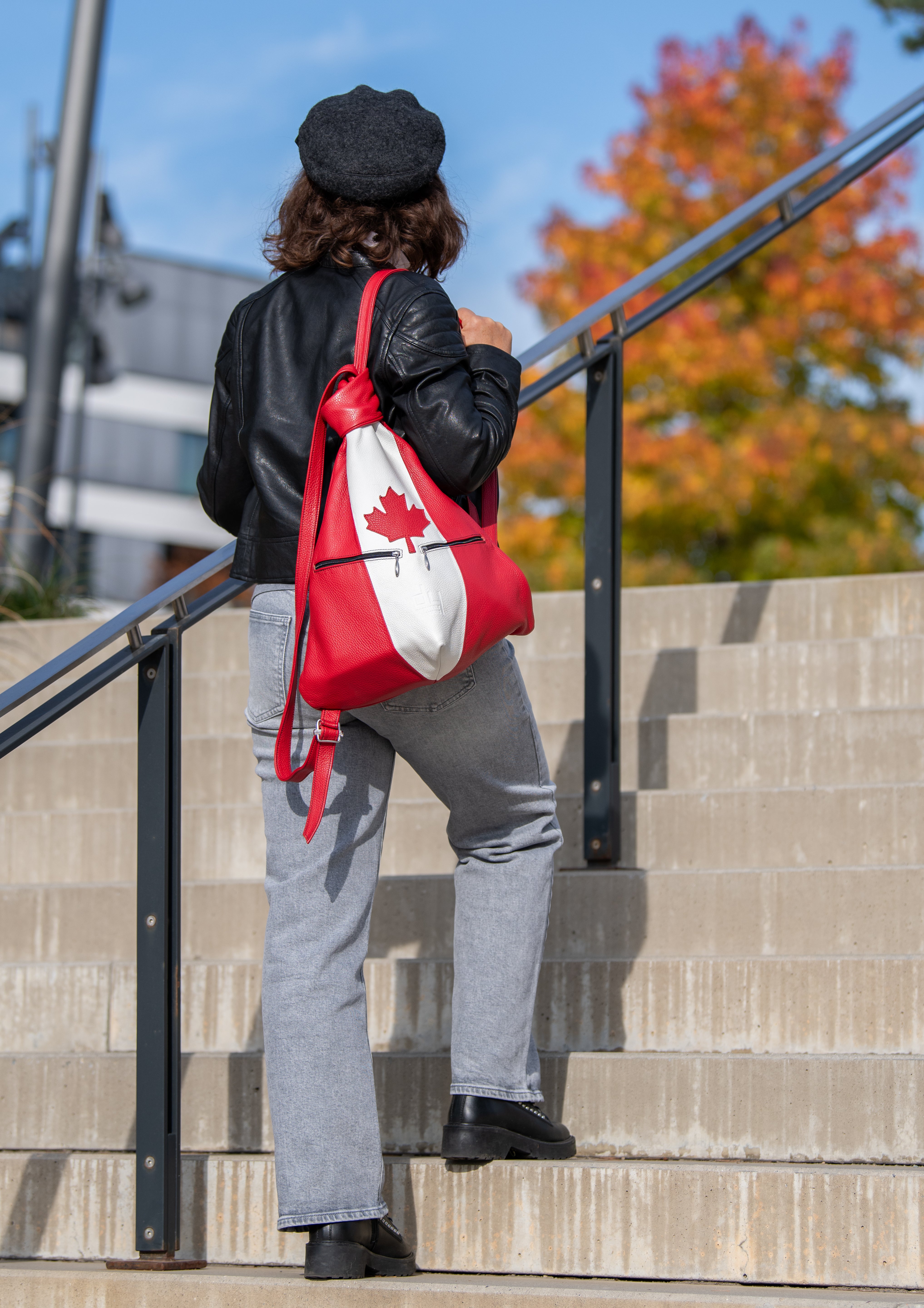 Luxury Handmade Leather Canada Backpack – Timeless, Stylish & Built to Last - Radka Sillerova Atelier