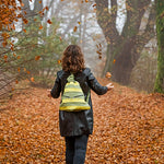 Exclusive Artisan Leather Backpack Stripped – Ideal for Travel & Daily Adventures - Radka Sillerova Atelier