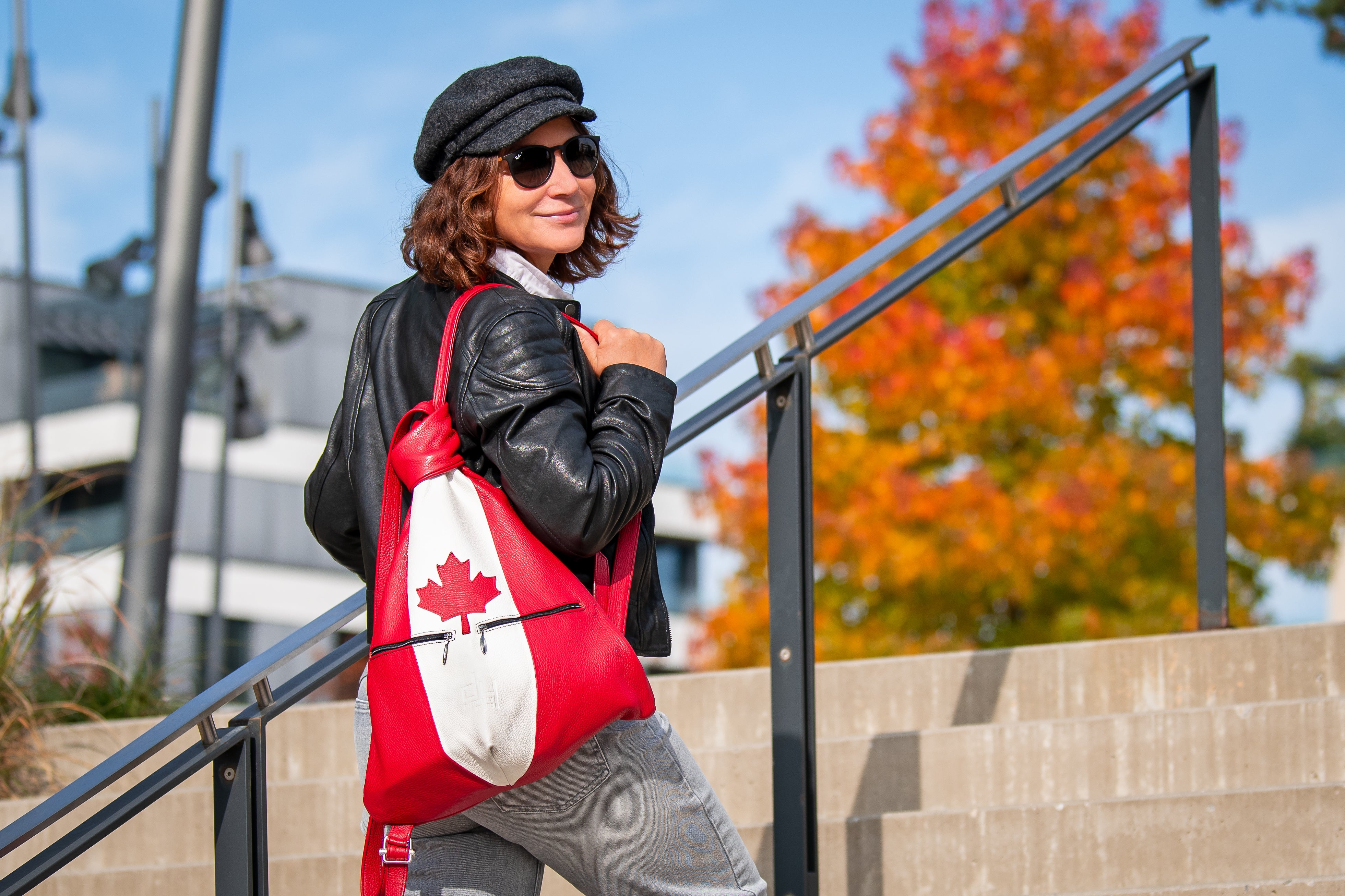 Luxury Handmade Leather Canada Backpack – Timeless, Stylish & Built to Last - Radka Sillerova Atelier