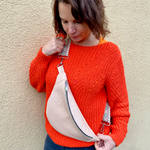 Handmade Leather Bum Bag, Funny Pack – Stylish, Practical for Everyday Use - Radka Sillerova Atelier