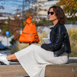 Sustainable Leather Backpack for Women – Stylish & Practical - Radka Sillerova Atelier