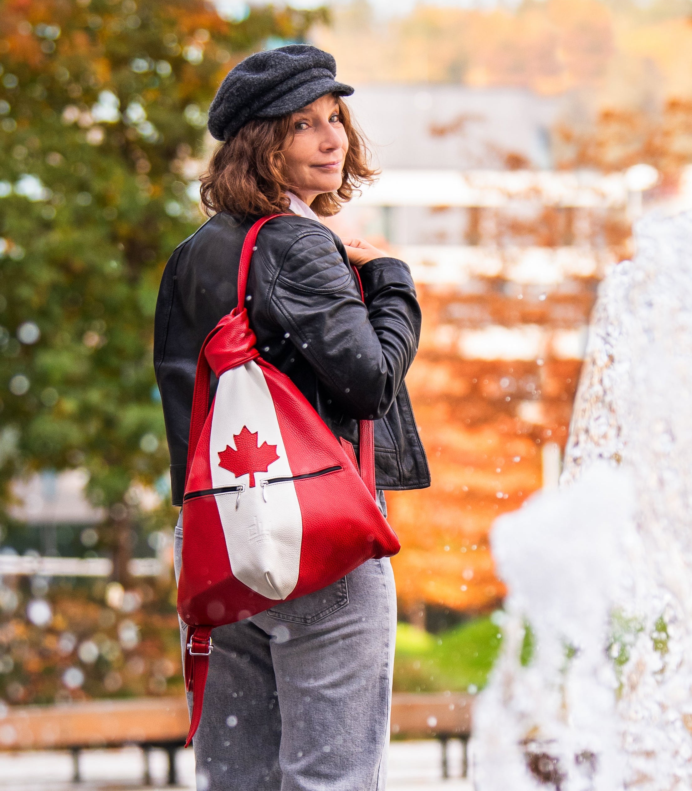 Luxury Handmade Leather Canada Backpack – Timeless, Stylish & Built to Last - Radka Sillerova Atelier
