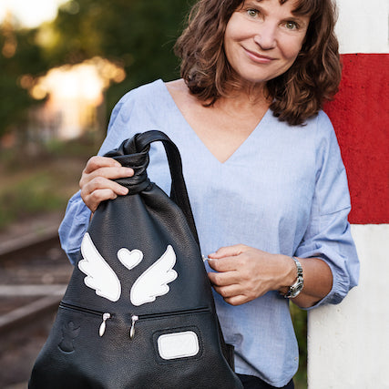 Guardian Angel Leather Backpacks – Strength, Protection & Purpose - Radka Sillerova Atelier