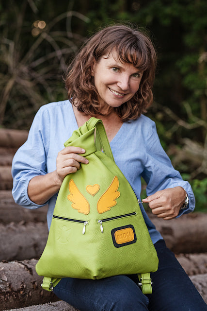 Guardian Angel Leather Backpacks – Strength, Protection & Purpose - Radka Sillerova Atelier