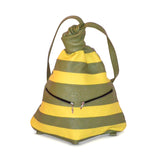 Exclusive Artisan Leather Backpack Stripped – Ideal for Travel & Daily Adventures - Radka Sillerova Atelier