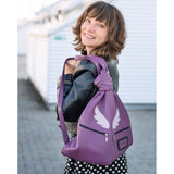 Angel Wings Leather Backpack – Elegant, Unique & Handcrafted - Radka Sillerova Atelier