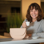 Elegant Women’s Leather Bum Bag – Chic, Compact & Functional - Radka Sillerova Atelier