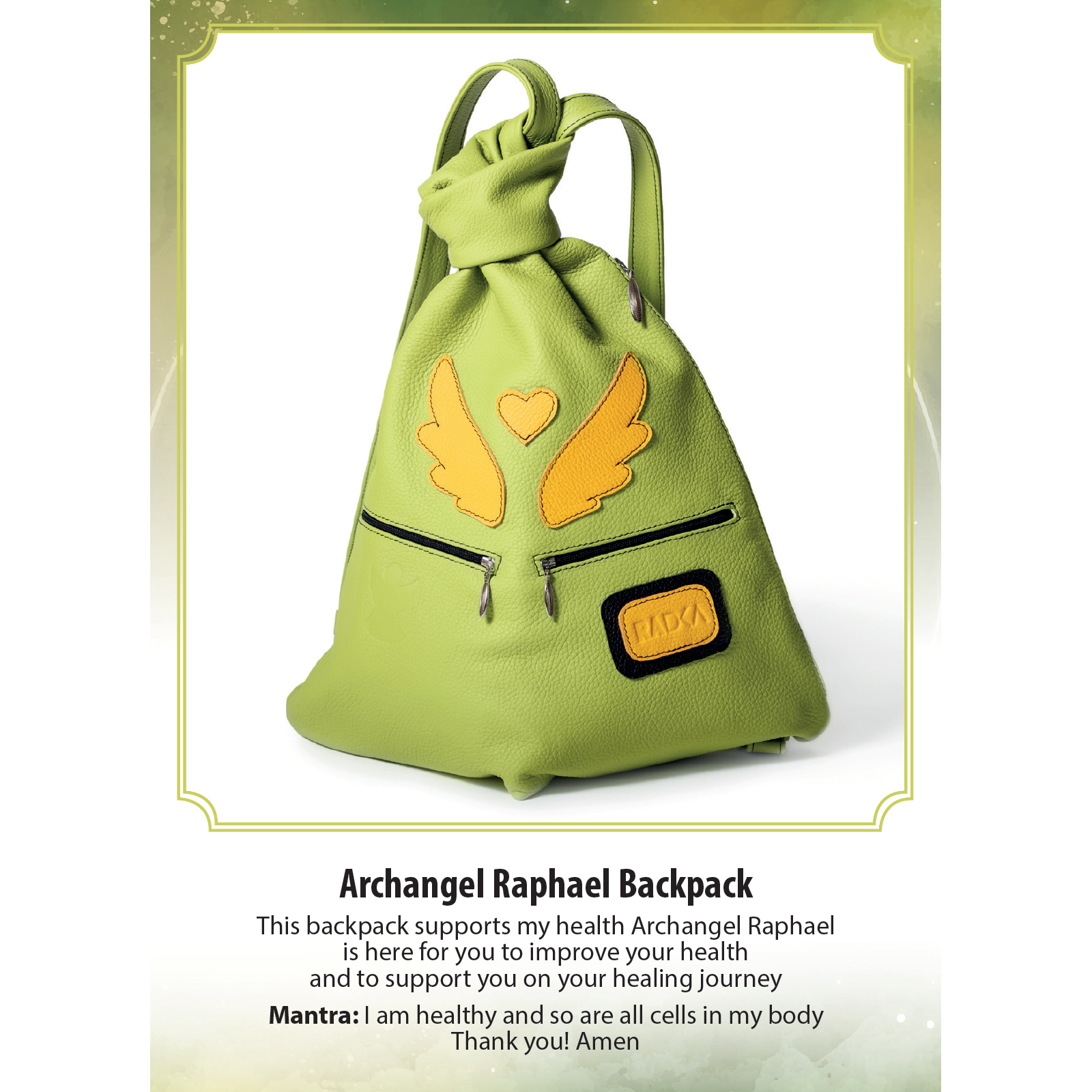 Guardian Angel Leather Backpacks – Strength, Protection & Purpose - Radka Sillerova Atelier