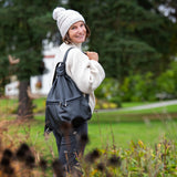 Sustainable Leather Backpack for Women – Stylish & Practical