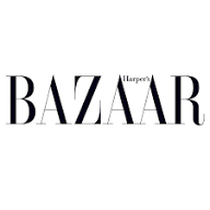 Harper's Bazaar logo on a white background
