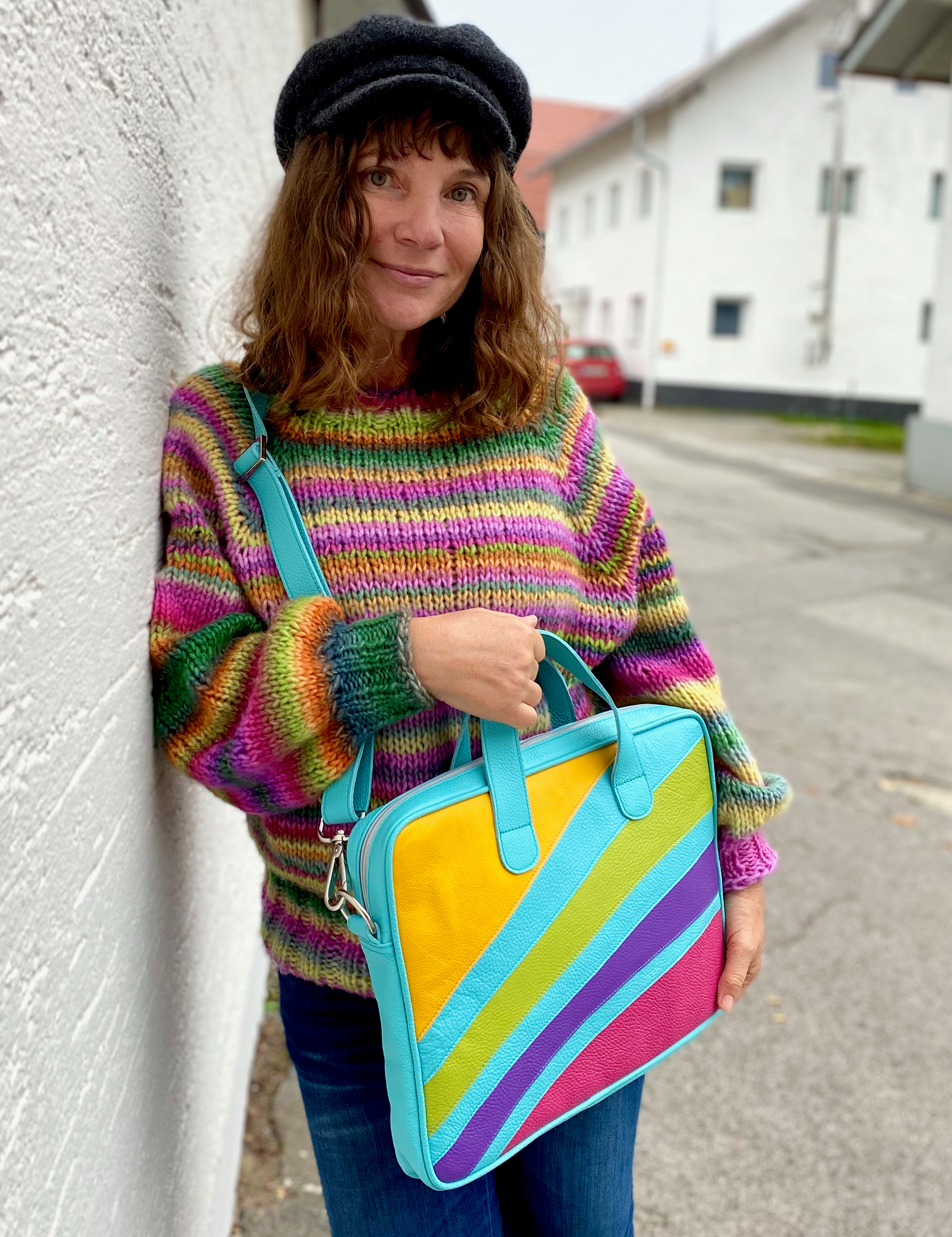 Handmade Leather Laptop Bag – Stylish, Sustainable & Durable - Radka Sillerova Atelier 