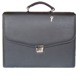 Classic Leather Briefcase for Men – Timeless Elegance & Functionality - Radka Sillerova Atelier 