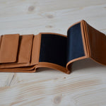 Handmade Leather Wallet for Men – Elegant, Functional & Built to Last - Radka Sillerova Atelier 