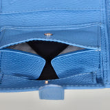 Handmade Women's Leather Wallet – Compact Bifold Design with Snap Closure, Elegant & Functional - Radka Sillerova Atelier 